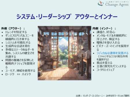 ２０周年記念イベントの報告（2）「システムチェンジのためのシステム・リーダーシップ」（後編）